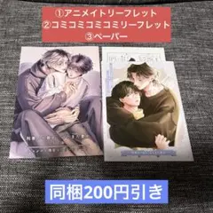 【特典のみ】利害の一致か、はたまた愛か　うぐお　アニメイト　コミコミ　ペーパー