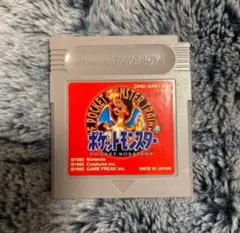 ポケットモンスター赤　ゲームボーイソフト