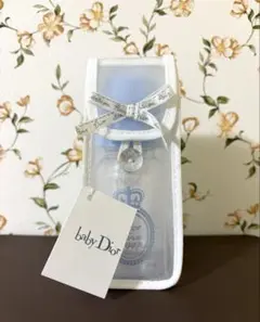 【新品】Baby Dior ベビーディオール 哺乳瓶 ブルー ケース＆タグ付き
