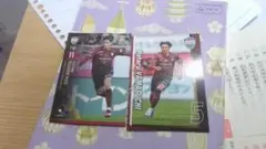 山口　武藤 トレーディングカード復刻版2枚セット