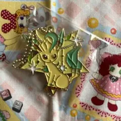 ポケモン一番くじ　メタルチャーム　リーフィア