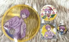ヒプノシスマイク 8th 飴村乱数　クリアうちわ　バッジ　スイパラ　コースター