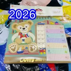 ディズニー 2026 卓上カレンダー ダッフィーフレンズ