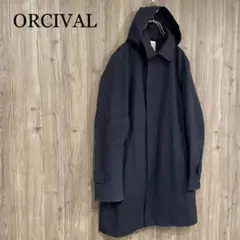 【ORCIVAL】フード付き ボンディング コート