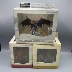 FF マスタークリーチャーズ イフリート メーガス三姉妹 バハムート 現状品 FFマスタークリーチャーズ メーガス三姉妹 (完成品) - ホビー