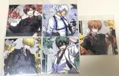 雅血の陰陽師 アニメイト特典 ミニ色紙 5種セット