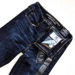 タグ付き AEO ハイライズ キック クロップ アメリカンイーグル デ