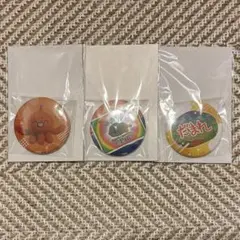 教育番組 くじメイト E賞 缶バッジ ステッカー 3点セット