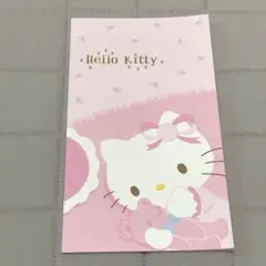 【未使用品】ハローキティ　スリムノート　平成レトロ
