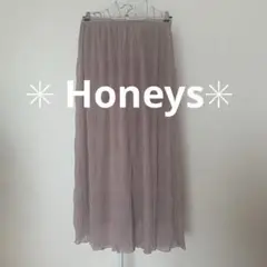 ✳︎美品✳︎ Honeyハニーズ　薄紫色 ラベンダーピンク　ロングスカート
