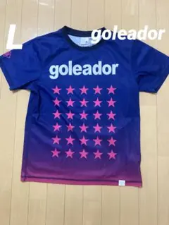 goleador サッカーシャツ 星柄 L