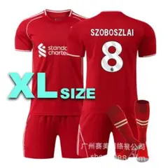 XLサイズ 25-26 リバプール ソボスライ サッカー ユニフォーム レプリカ