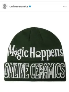 Online Ceramics キャップ Online Ceramics: Men's Final Chapter Cap (Black) | DSMNY E-SHOP