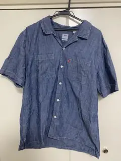 Levi's 半袖シャツ L デニムブルー