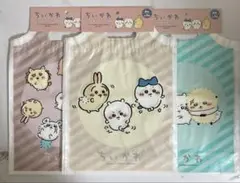 ちいかわ　ビニールギフトバッグ4P 4枚　全3種