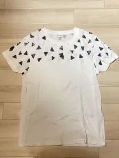 サンローラン パリ ジオメトリック柄 Tシャツ M 美品 2015SS