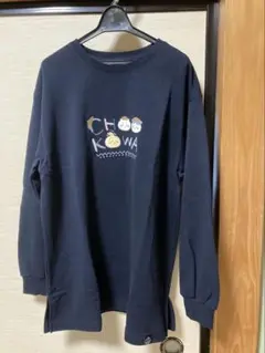 GU ネイビー トレーナー ちいかわ