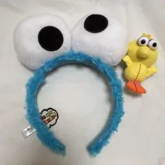 セサミストリート クッキーモンスター カチューシャ USJ ユニバーサルスタジオ