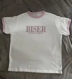 INGNI 半袖Tシャツ Mサイズ ホワイト/ピンク