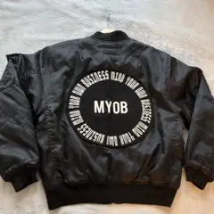ジャケット・アウター cycle by myob ma1 jacket cycle by myob ECO NYLON RIB MA-1 BLACK - メルカリ