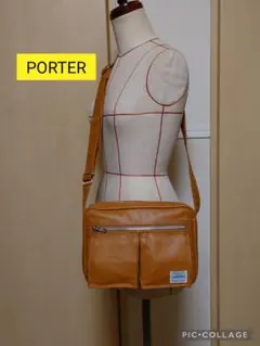 [美品]PORTERポーターショルダーバッグ　サコッシュ
