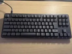 エレコム メカニカルキーボード Leggeroテンキーレス 有線 ブラック