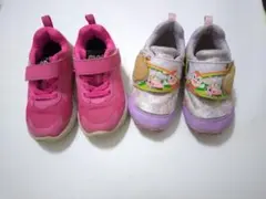 15cm スニーカーまとめ売り　ピンク　アンパンマン