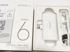 ANKER lightningモバイルバッテリー USBータイプcケーブル付