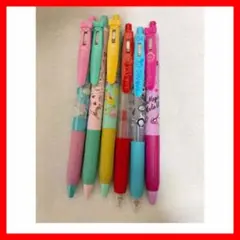 【ラスト1点限定品レア】ボールペンピチレア6色ゼブラサラサクリップ×ピチレモン