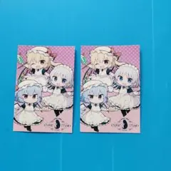 秋葉原 東方Project 博麗神社祭り ハガキ 2枚セット