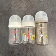 pigeon 哺乳瓶 3本セット 160ml 240ml スヌーピー