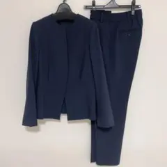 【美品】PLST プラステ　ペプラムスーツ上下(ウォームリザーブ)