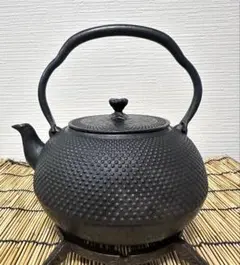 未使用品　南部照光堂名人心斎造　０.８型算盤アラレ　⭐︎きのぴ⭐︎様　売約済み Yahoo!オークション -「南部鉄器 照光堂」の落札相場・落札価格