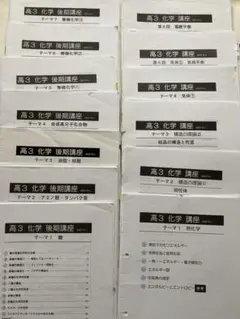 【東進】『スタンダード化学 2010　大西哲男先生　第1講授業ノート』　元河合塾 東大化学 大西哲男先生 解答付 - メルカリ