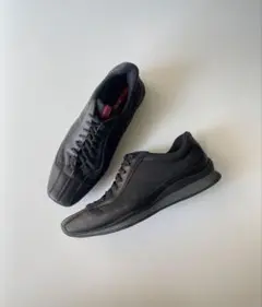 PRADA SPORT LEATHER NYLON SHOES 8