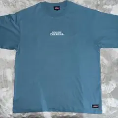 DICKIES 青 Lサイズ 半袖 Tシャツ
