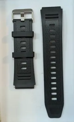 KOMOI ブラック シリコンバンド 18mm/20mm/22mm対応
