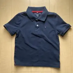 【TOMMY HILFIGER】 ネイビー ポロシャツ 110cm