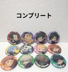 新品未使用　呪術廻戦　缶バッジ　描き下ろし 　12種 コンプリート セット
