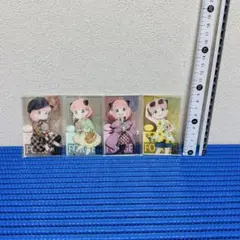 スパイファミリー アーニャ アクリルカード セット 四季ver 、