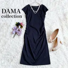 ✳︎DAMA collectionダーマコレクション　サイドギャザー切替ワンピース