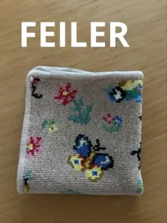 フェイラー　FEILER ハイジ柄　ベージュ