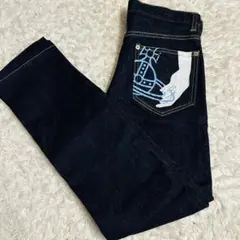 【極美品】ヴィヴィアンウエストウッド デニム オーブ ネイビー S