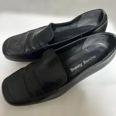 Beauty Survive ブラックローファー 23.5㎝EEE