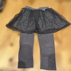 petit main レオパード柄スカッツ　100cm