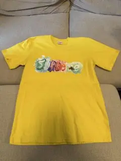 Supreme イエロー Tシャツ M Watercolor Tee