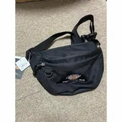 新品　ディッキーズ　Dickies メッシュ　ウエストバッグ　ブラック