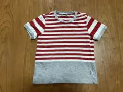 ilgufo イルグッフォ 赤ボーダーTシャツ 12mesi