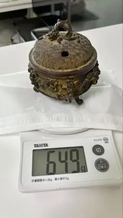 香炉 銅器