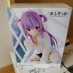 ホロライブ　BANDAI SPIRITS 紫色フィギュア 約15cm